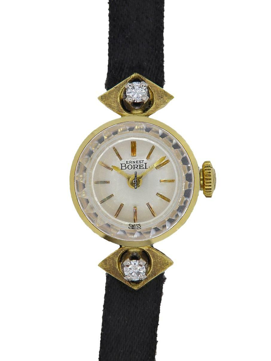 Ernest Borel NOS 18 k Yellow Gold 1970s