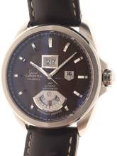 Thumbnail von TAG Heuer Grand Carrera Gents Automatic Wristwatch Grand Carrera GMT Chronometer officially certified with GMT feature </h1>