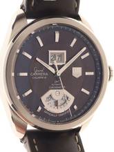 Thumbnail von TAG Heuer Grand Carrera Gents Automatic Wristwatch Grand Carrera GMT Chronometer officially certified with GMT feature </h1>