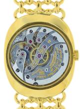 Thumbnail von Patek Philippe Ellipse d'Or Full Set Gents manual wind medium 3/4 size Wristwatch PATEK PHILIPPE GENEVE , complete Set