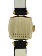 Thumbnail von Ernest Borel NOS 18 k Yellow Gold 1970s