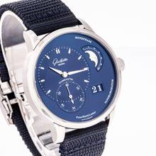 Thumbnail von Glashütte Original PanoMaticLunar 40 Blue 1-90-02-46-32-35 NEW 2024 Full Set