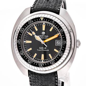  Certina DS-2 Super Ph1000m Vintage Tritium AWESOME Condition 