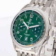 Thumbnail von Breitling Premier B01 Chronograph 42 Green AB0145371L1A1 NEW 03/2025 Full Set Stickers Unworn