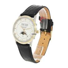 Thumbnail von Blancpain Villeret Moonphase Armbanduhr Villeret Moonphase Automatik aus Stahl / 750 Gelbgold </h1>