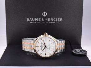 Thumbnail von Baume & Mercier Clifton M0a10458 Clifton Chronometer Cosc Watch. Full Set 2024 Ita