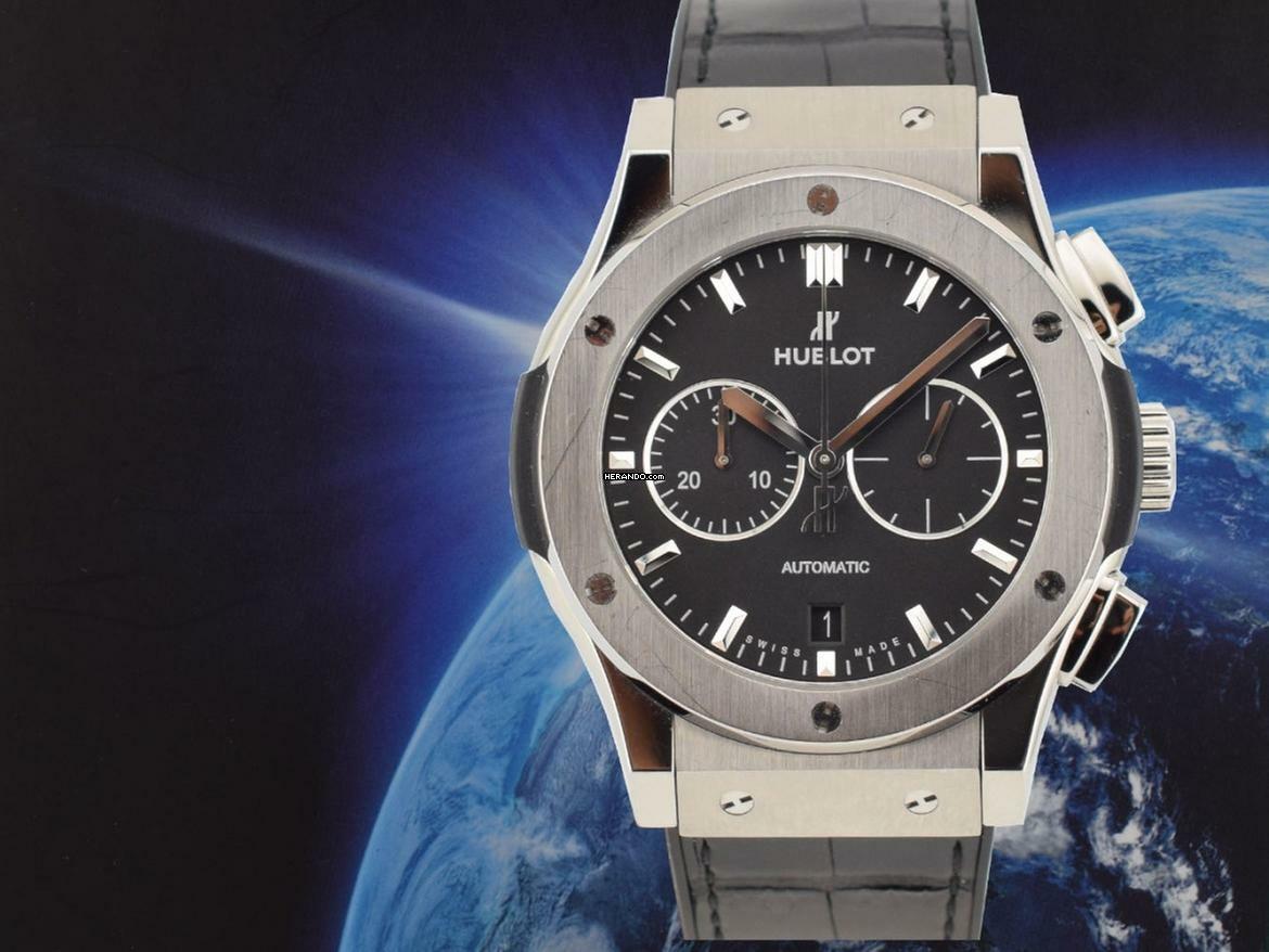  Hublot Classic Fusion Chronograph 42mm 541.nx.1171.lr Like New  
