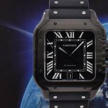 Thumbnail von Cartier Santos Wssa0039 Black Santos Large - New 2024 </h1>