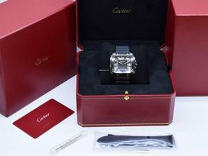 Thumbnail von Cartier Santos Wssa0039 Black Santos Large - New 2024 </h1>