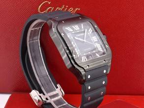 Thumbnail von Cartier Santos Wssa0039 Black Santos Large - New 2024 </h1>