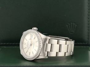 Thumbnail von Rolex Datejust 36mm Silver Index Dial - After Diamonds Bezel