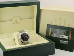 Thumbnail von Rolex Datejust Black Jubilee Roman Dial - After Diamonds Bezel 36mm