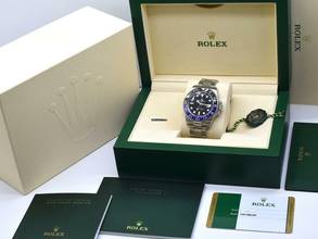 Thumbnail von Rolex GMT-Master II 116710blnr Oyster batman - Like New 2015
