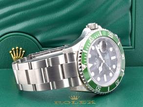Thumbnail von Rolex Submariner Date 16610lv - New/nos Full Stickers Lc 170