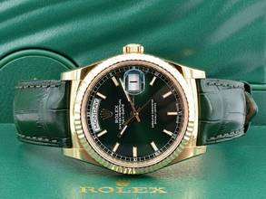 Thumbnail von Rolex Day-Date 36 118138 Green Dial 36mm - Like New 2015
