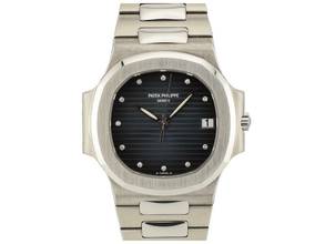 Thumbnail von Patek Philippe Nautilus 3800 Diamonds Dial Like New - Service Patek