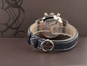 Thumbnail von Patek Philippe Chronograph Complicazioni 5172g-001 Chronograph White Gold Blue Dial Full Set Like New