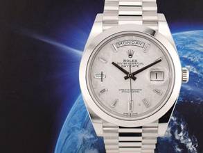 Thumbnail von Rolex Day-Date 40 228206 Platinum & Meteorite Dial - New 2021