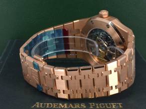 Thumbnail von Audemars Piguet Royal Oak Selfwinding 15305or Openworked Skeleton - New Stickers 2013