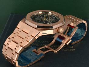 Thumbnail von Audemars Piguet Royal Oak Selfwinding 15305or Openworked Skeleton - New Stickers 2013