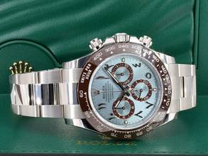 Thumbnail von Rolex Daytona Cosmograph Daytona 116506 Platinum Ice Arabic - New 2023 Discontinued </h1>