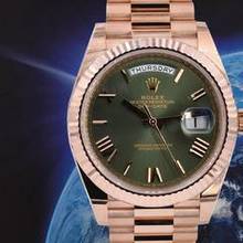 Thumbnail von Rolex Day-Date 40 40mm Everose Olive Green New </h1>