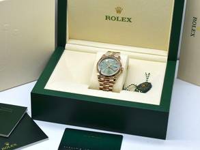 Thumbnail von Rolex Day-Date 40 40mm Everose Olive Green New </h1>