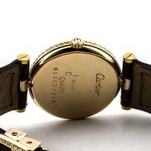 Thumbnail von Cartier Vendome Quarz 24 mm Ref. 810024248 750/18K Gold Diamanten 1,3 ct </h1>
