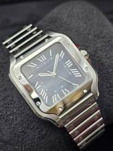 Thumbnail von Cartier Santos de Cartier WSSA0063 - Medium - Blue Dial Unworn/New Condition - Full Set 11/2025