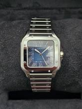 Thumbnail von Cartier Santos de Cartier WSSA0063 - Medium - Blue Dial Unworn/New Condition - Full Set 11/2025