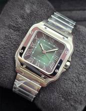 Thumbnail von Cartier Santos de Cartier WSSA0061 - Medium - Green Dial Unworn/New Condition - Full Set 11/2025