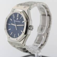 Thumbnail von Audemars Piguet Royal Oak Oak//2023//FULL SET//BLUE DIAL//REF.15500ST.OO.1220ST.01//#696