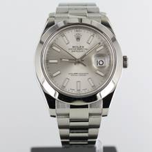 Thumbnail von Rolex Datejust II 2015//41MM//SILVER DIAL//REF. 116300//LC100//FULL SET # 676