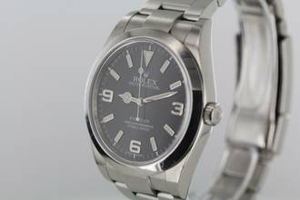 Thumbnail von Rolex Explorer 2015//39MM//BLACK DIAL 369//REF. 214270//LC100//FULL SET # 675