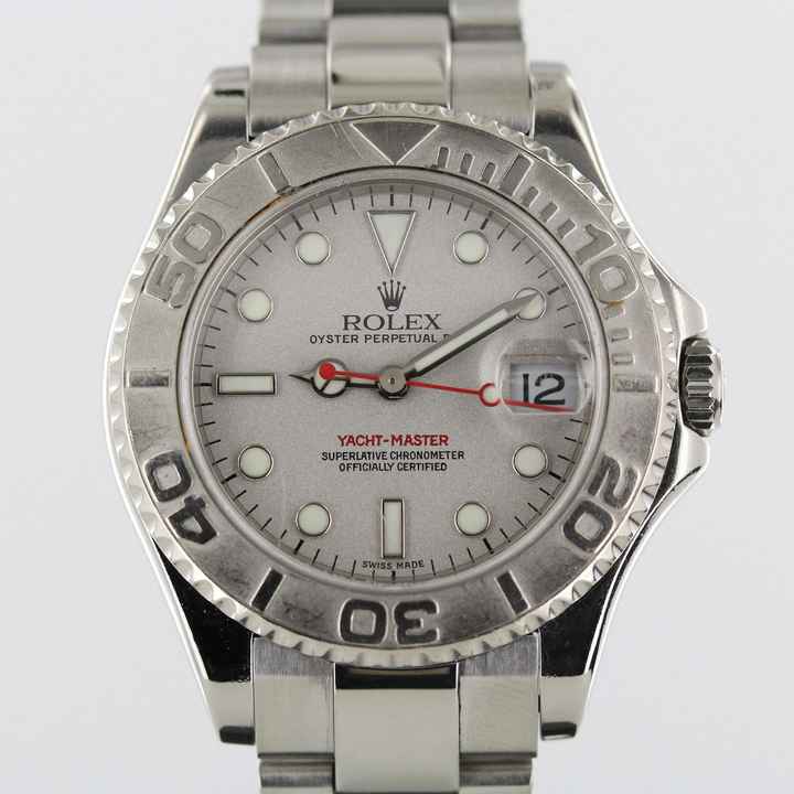  Rolex Yacht-Master 2005//35MM//SILVER DIAL//REF. 168622//LC100//FULL SET # 662 