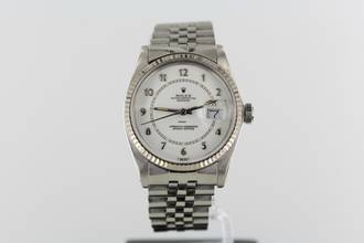 Thumbnail von Rolex Datejust 36 1986//36MM//VINTAGE//ARABIC WHITE DIAL//REF. 16014 # 653