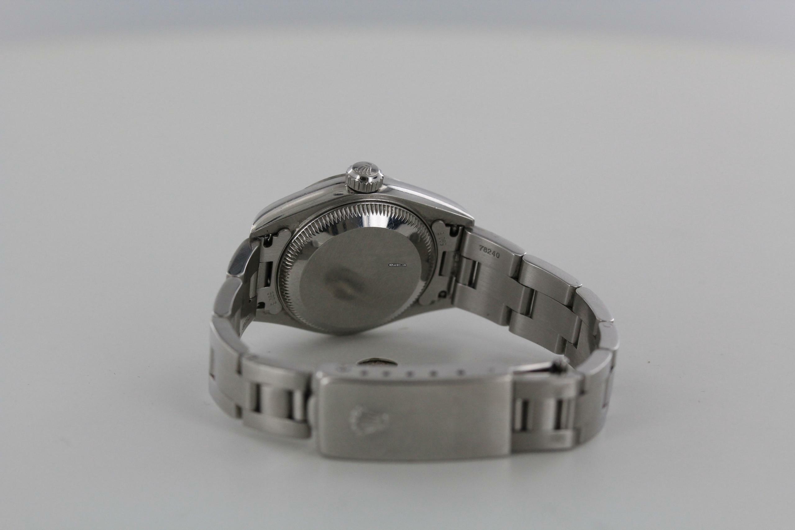 Thumbnail von Rolex Oyster Perpetual Lady Date Ref.79160//ca.2003//white Dial//#SA