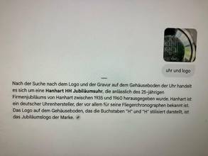 Thumbnail von Tudor Oyster Prince Automatic Ref. 7965 / y. 1959 Caseback engraved / Gute Hoffnungshütte Jubiläumsuhr