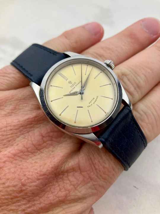  Tudor Oyster Prince Automatic Ref. 7965 / y. 1959 Caseback engraved / Gute Hoffnungshütte Jubiläumsuhr 