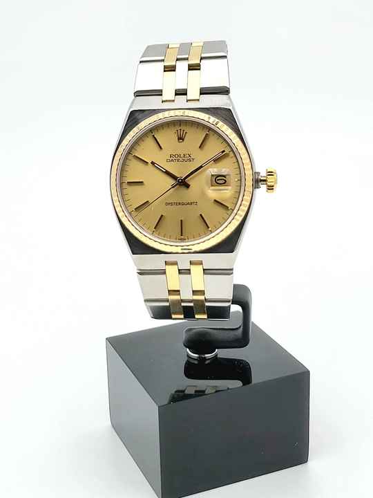  Rolex Datejust Oysterquartz 36 steel gold  