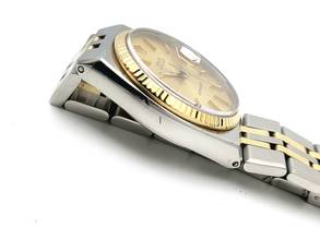 Thumbnail von Rolex Datejust Oysterquartz 36 steel gold