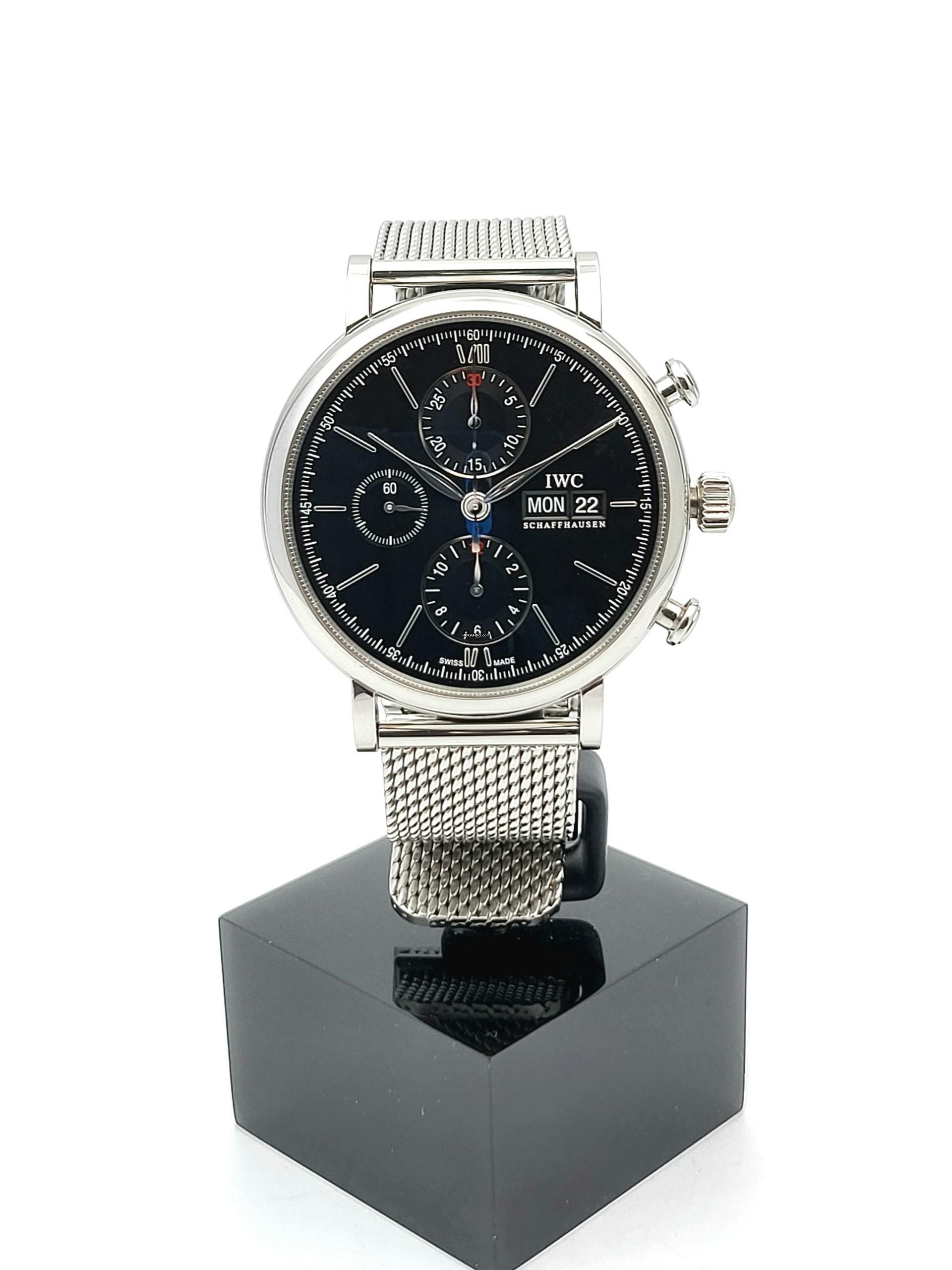 IWC Portofino Chronograph Milanais Full Set 2021 Austria </h1> 
