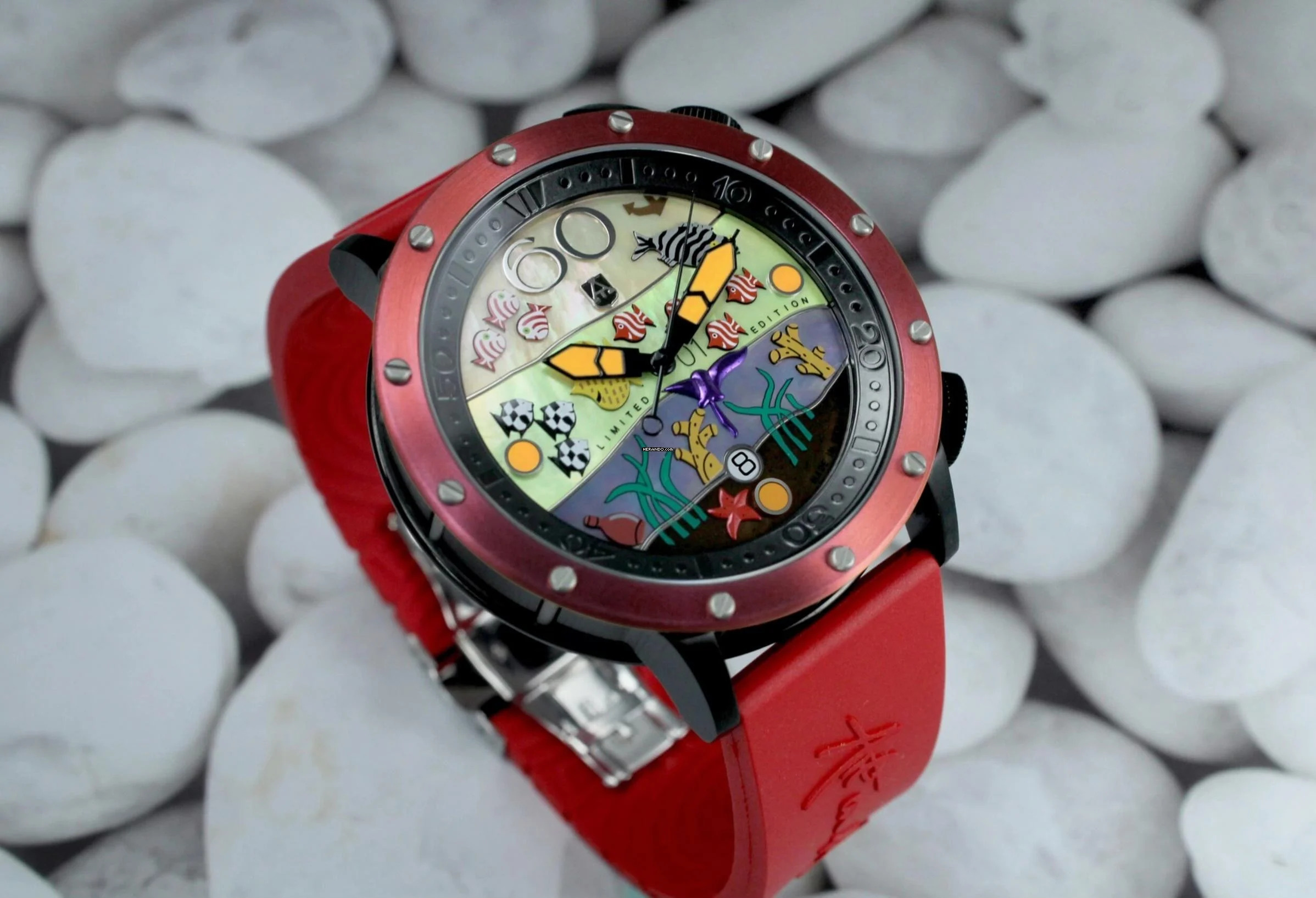 Alexander Shorokhoff Flensi Red optional in Blue Limited Edition 60 per Color