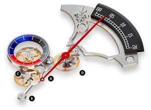 Thumbnail von Louis Moinet Tempograph NEO Onyx optional Lapis Lazuli blue