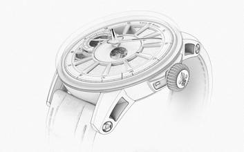 Thumbnail von Louis Moinet Black Moon Meteorite Aventurine Red Gold Limited Edition 28 pieces