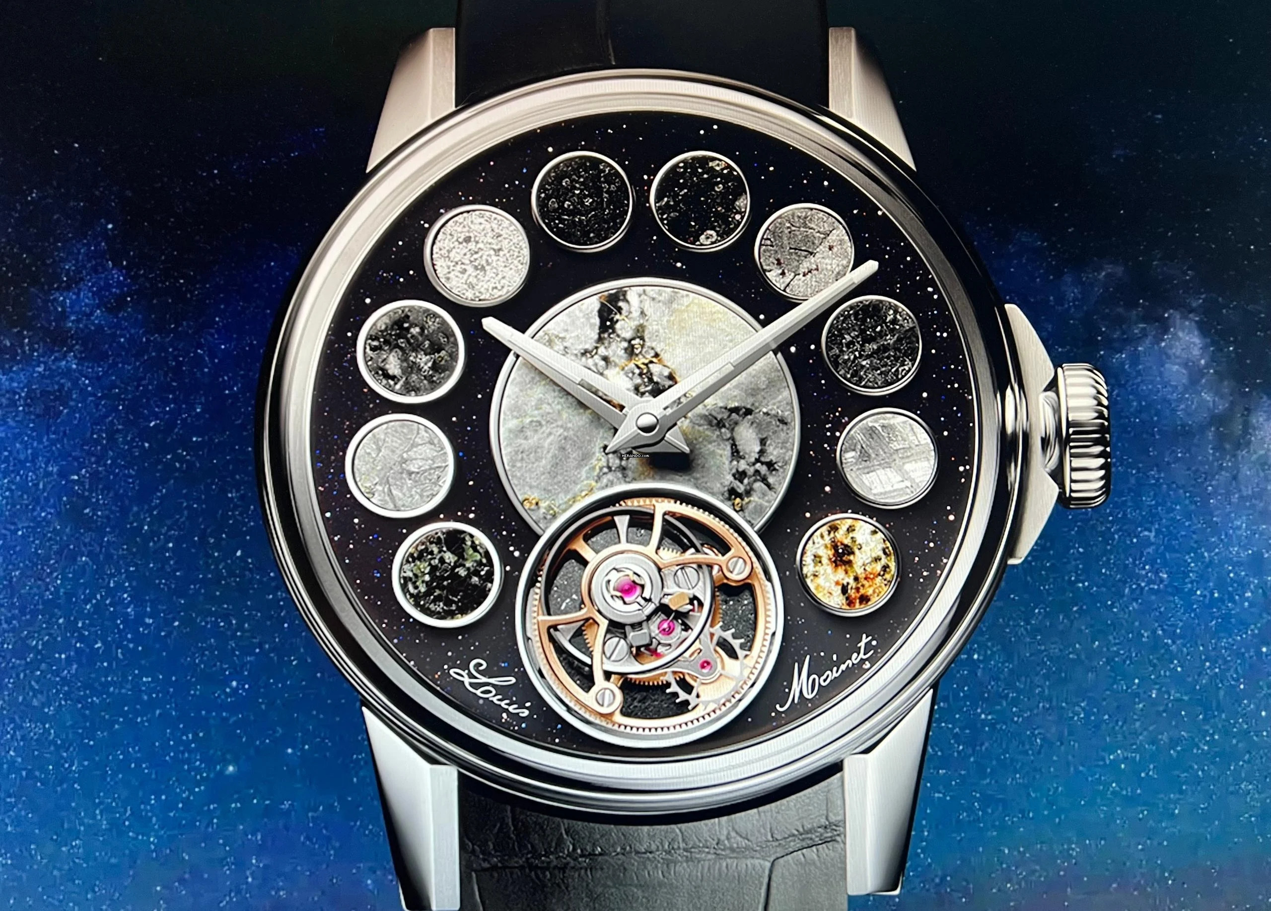  Louis Moinet Cosmopolis Flying Tourbillon Titanium 