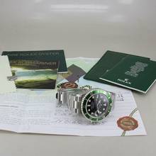 Thumbnail von Rolex Submariner Date Kermit LC 100 ungetragen fully stickered Full Set Rarität