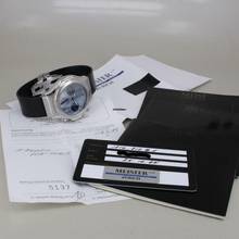 Thumbnail von Hublot Elegant MDM Chronograph Automatic Ø 40 mm MOP dial blue Full Set Top Zustand </h1>