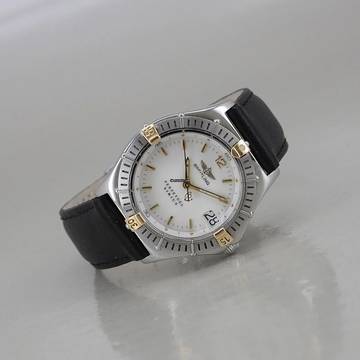  Breitling Sirius Perpetual Ø 30 mm Quarz Stahl/Gold MOP Zifferblatt mit Papieren </h1> 