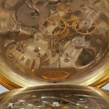 Thumbnail von Gedeon Thommen astronomische Grand Complication 18k Gold Taschenuhr 8 Komplikationen 1890